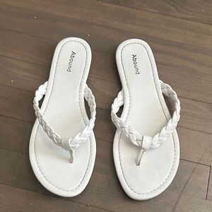 Abound Ivory Braided Women's Sandals